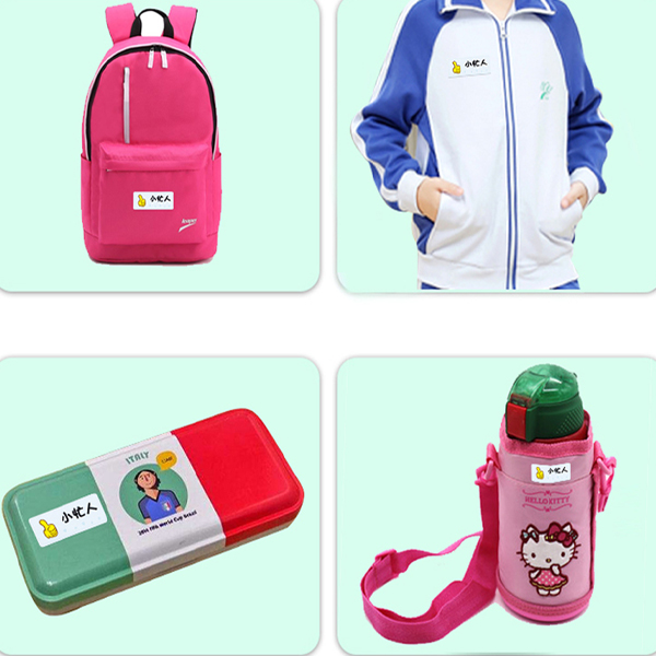 samolepiace menovky na odevy