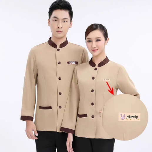 Nalepiť na štítky na oblečenie